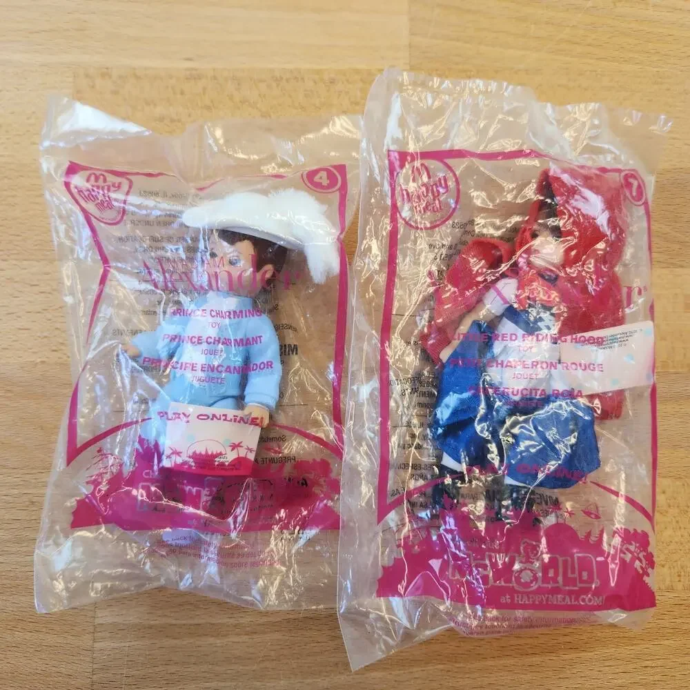 McDonald’s Madame Alexander Doll Red Riding Hood & Prince Charming Happy Meal
